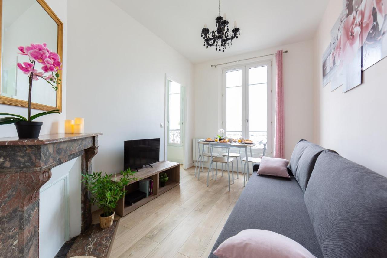 Le Charme Haussmannien-10 Min Paris Apartment Argenteuil Bagian luar foto